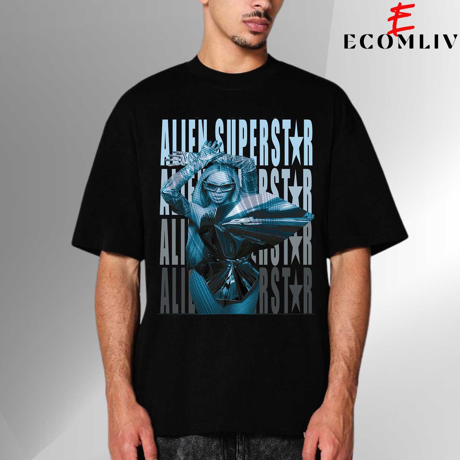 Beyoncé Queen B Merch T Shirt , Pop Music Streetwear Tee, Unisex Graphic Shirt